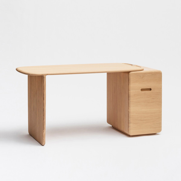 Drugeot Manufacture Tehème solid oak desk