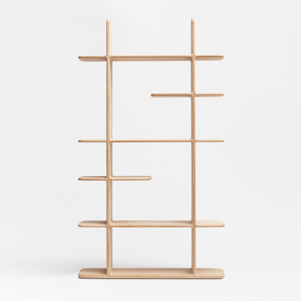 Drugeot Manufacture Tehème Double Bookcase solid oak