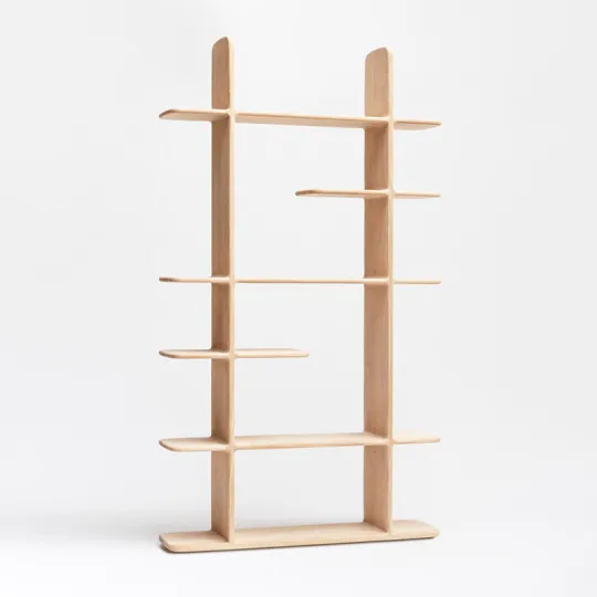 Drugeot Manufacture Tehème Double Bookcase solid oak