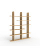 Drugeot Manufacture Bookcase Tehème Triple solid oak