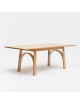 Drugeot Manufacture Arch solid oak extendable dining table - 2 sizes