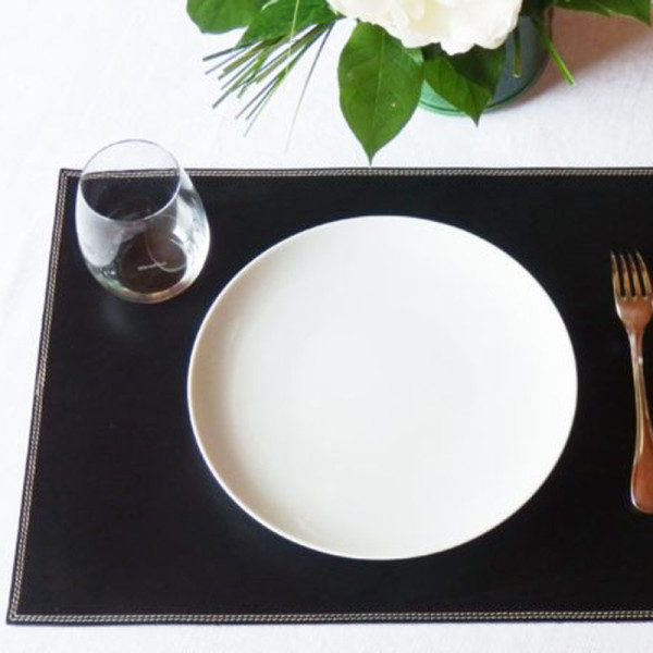 MIDIPY Gassin and Grimaud Leather Placemat - 7 colors, 2 models