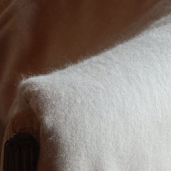 Midipy natural beige 100% cashmere blanket 140x200cm