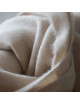 Midipy natural beige 100% cashmere blanket 140x200cm