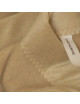 Midipy Blanket in 100% cashmere natural beige - 3 sizes