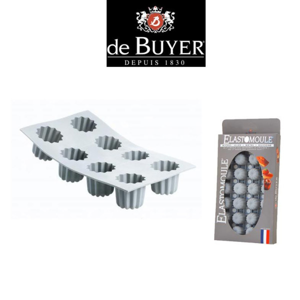 De Buyer Elastomoule Cannelés Mold