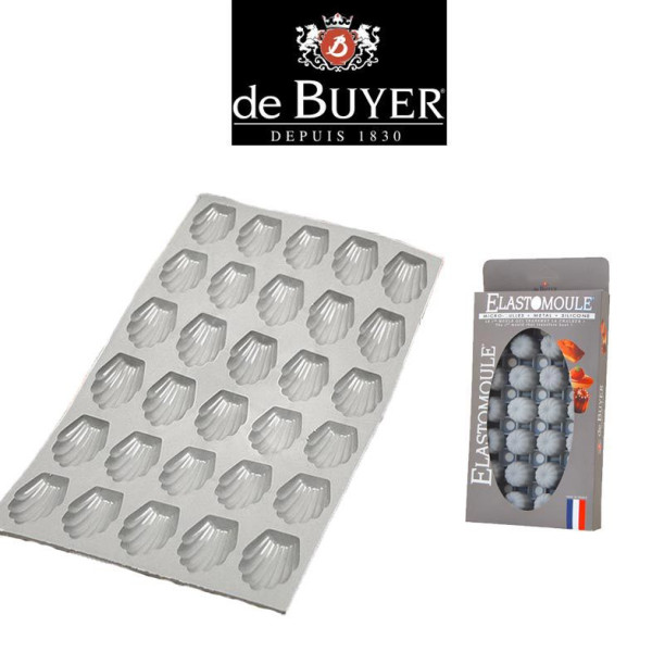 De Buyer Elastomoule mold madeleine