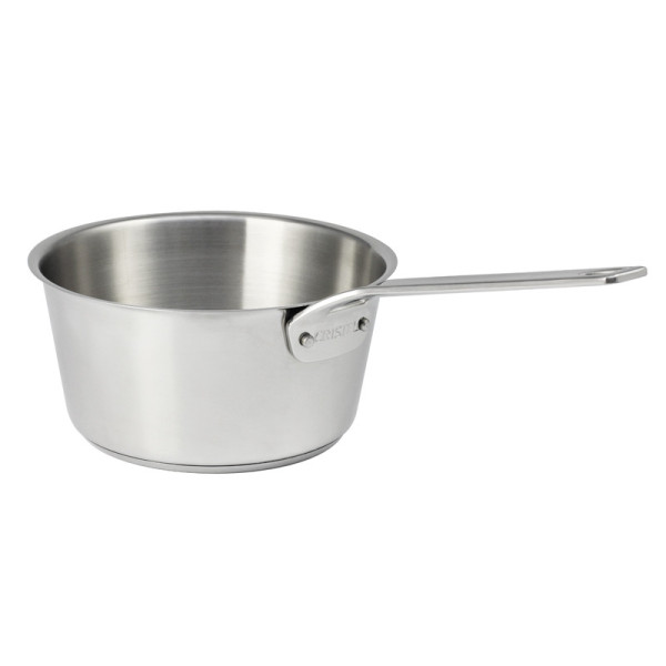 CRISTEL 1826 brushed stainless steel saucepan - 3 sizes