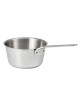 CRISTEL Set of 3 1826 brushed stainless steel saucepans