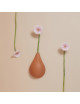 Monochromic Earth drop vase wall decoration - 4 colors
