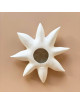 Monochromic Anise flower Janis wall decoration - 3 colors