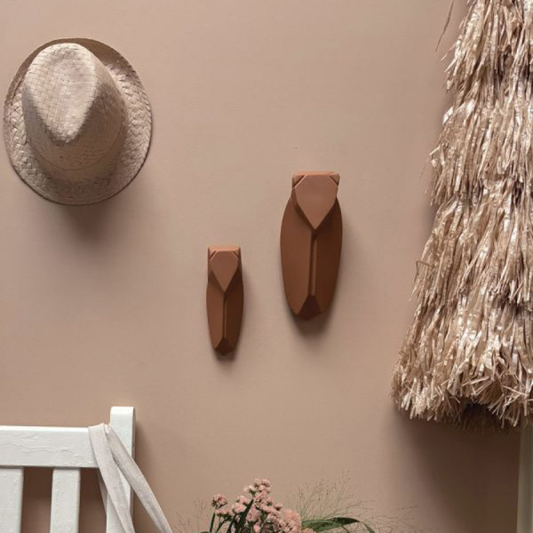 Monochromic Muted Cicada wall decoration - 4 colors 2 sizes