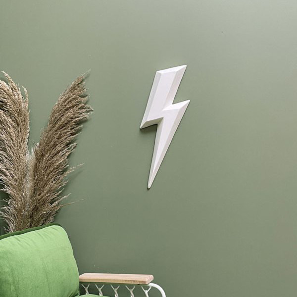 Monochromic Eclair Ziggy wall decoration - 5 colors