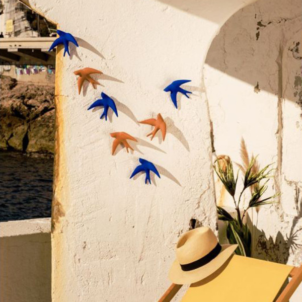 Monochromic Hirondelle Volage wall decoration - 8 colors