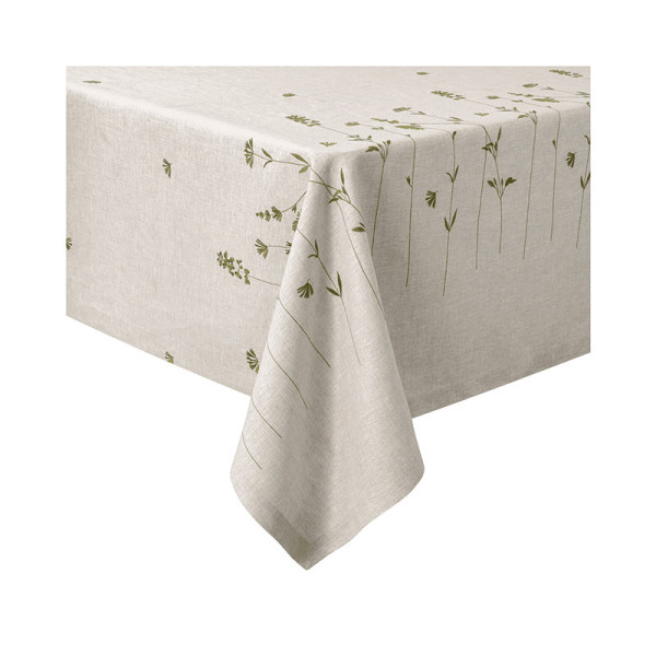 Alexandre Turpault Infusion Tablecloth 100% linen - 3 sizes