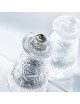 Peugeot Lalique crystal mill for dry salt or pepper 9cm