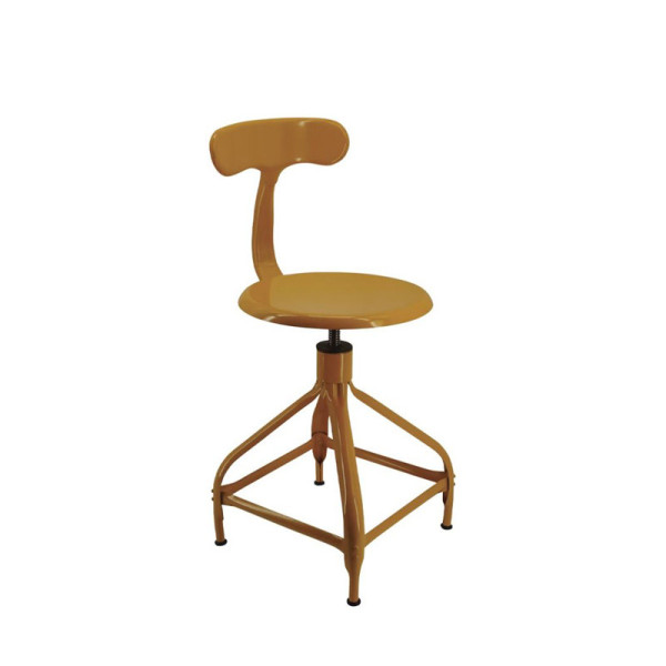 NICOLLE adjustable metal chair for indoor use - 8 colors
