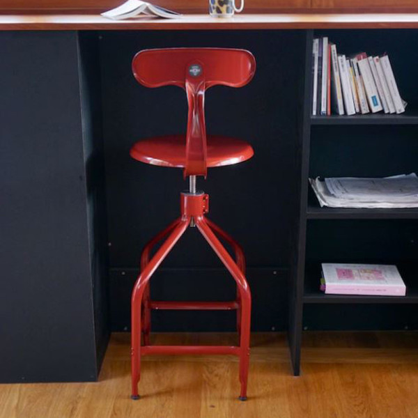 Nicolle adjustable metal chair - 8 colors