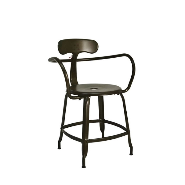 Nicolle metal armchair - 3 heights 8 colors