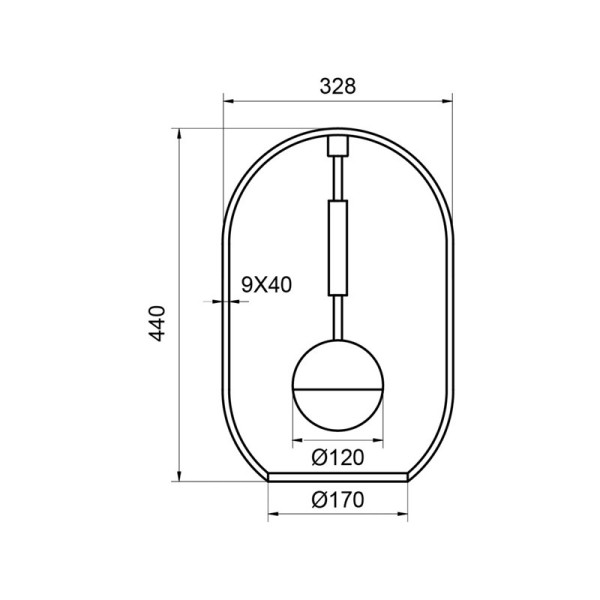Aluminor Tamara gold table lamp