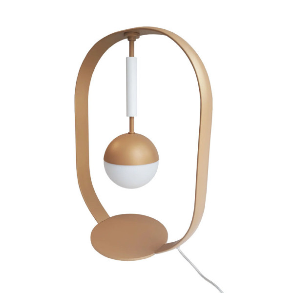 Aluminor Tamara gold table lamp