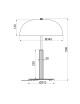 Aluminor Cindy LT table lamp