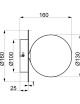 Aluminor Marquise wall light