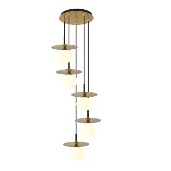 Aluminor Cascade S chandelier pendant