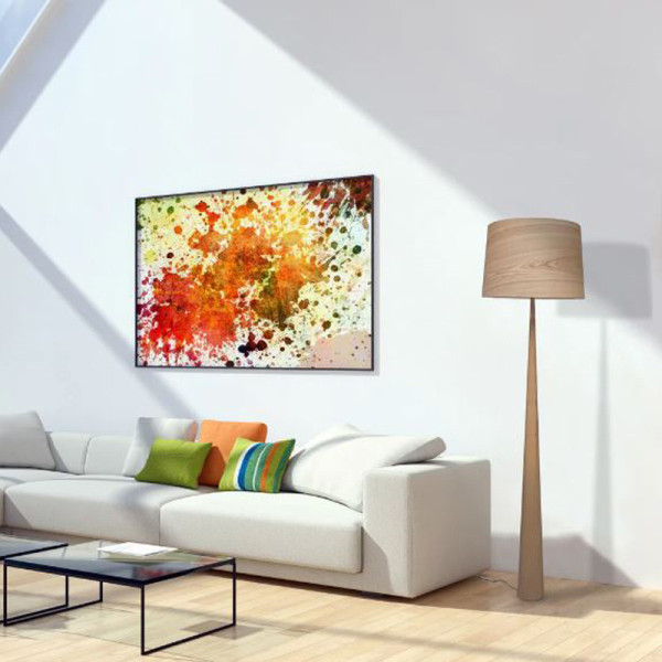 Aluminor Totem LS wooden floor lamp