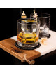 La Rochère Set of 4 Abeille whiskey tumblers