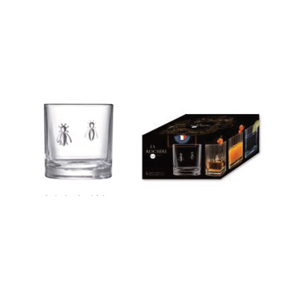 Verre à Vin La Rochère Abeille Bleu Nuit - 267 Ml | Tige élégante | Design Verre à Pied