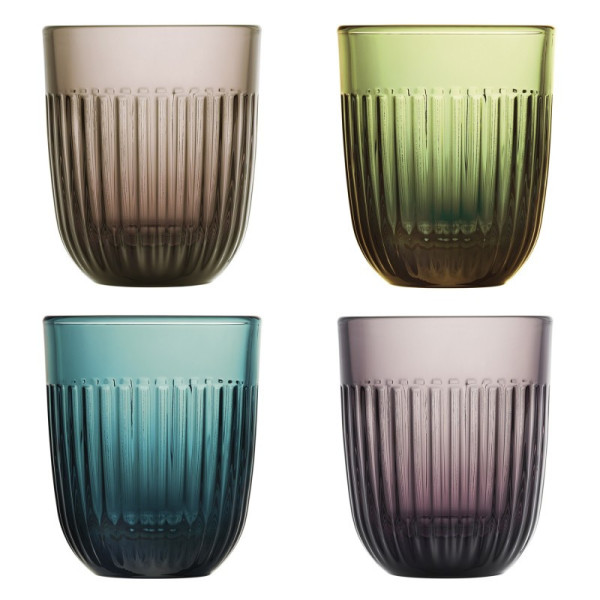 La Rochère 6 water glasses Ouessant tumblers - 4 colors