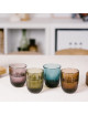 La Rochère 6 water glasses Ouessant tumblers - 4 colors