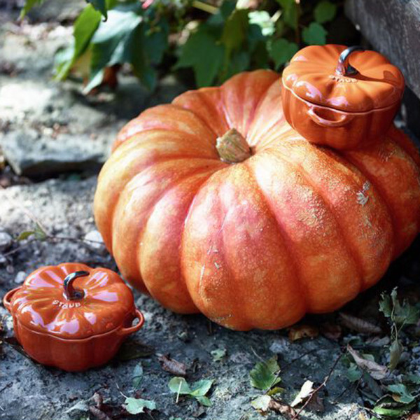 Staub Mini cocotte ceramic Pumpkin - 2 sizes