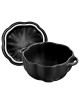 STAUB Ceramic Pumpkin Mini Cocotte – Black – 2 sizes