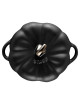 STAUB Ceramic Pumpkin Mini Cocotte – Black – 2 sizes