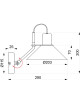 Aluminor Zinga wall light