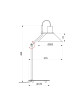 Aluminor Zinga LT table lamp