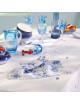 Garnier Thiebaut Volière Bleue Tablecloth - 5 sizes