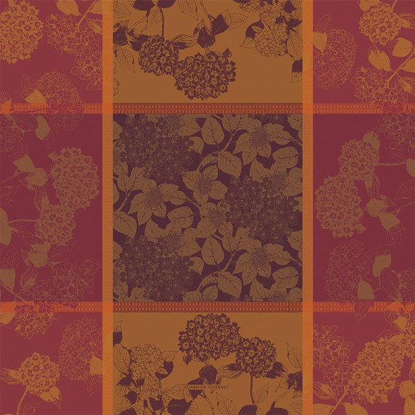 Garnier Thiebaut Hortensias Tablecloth - 2 colors 4 sizes