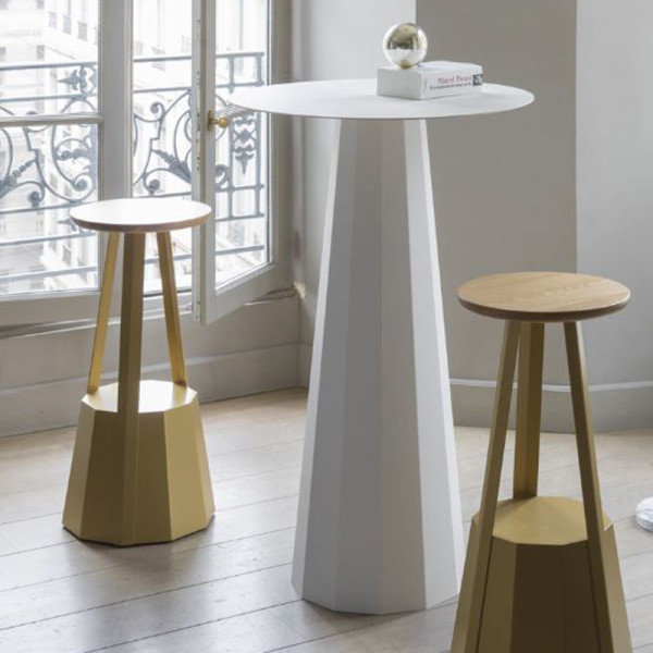 MATIERE GRISE Ankara standing table in steel - 39 colors