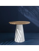 MATIERE GRISE Round coffee table Ankara oak - 39 colors 2 sizes