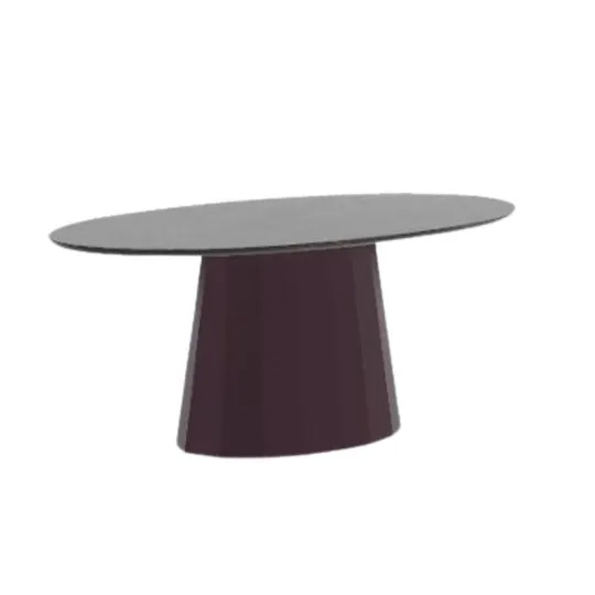 MATIERE GRISE Oval coffee table Ankara marble - 39 colors