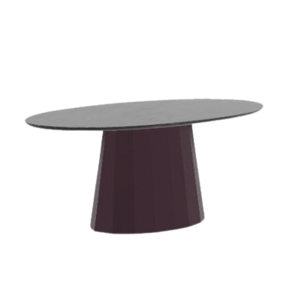 MATIERE GRISE Oval coffee table Ankara marble - 39 colors