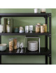 MATIERE GRISE 4-tier shelf Hegoa Steel - 38 colors 2 sizes