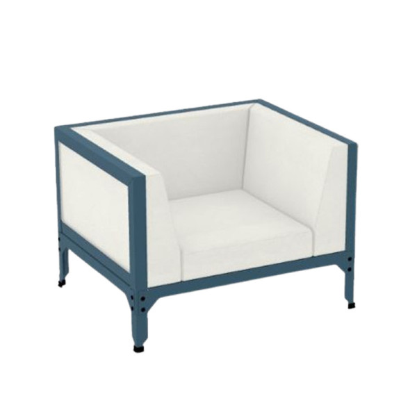 MATIERE GRISE Hegoa club chair Steel - 38 colors