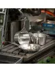 CRISTEL 1826 stainless steel stewpot with glass lid - 4 sizes