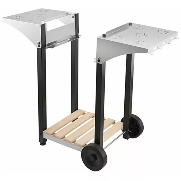 ROLLER GRILL Stainless steel trolley 400 for CHPS 400 plancha