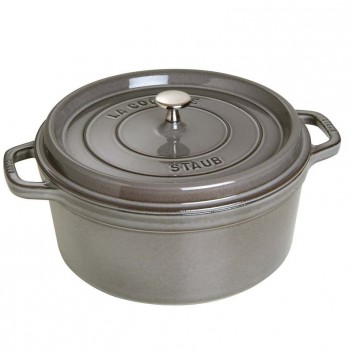 STAUB Cast Iron Cocotte, 24cm - 8 colors