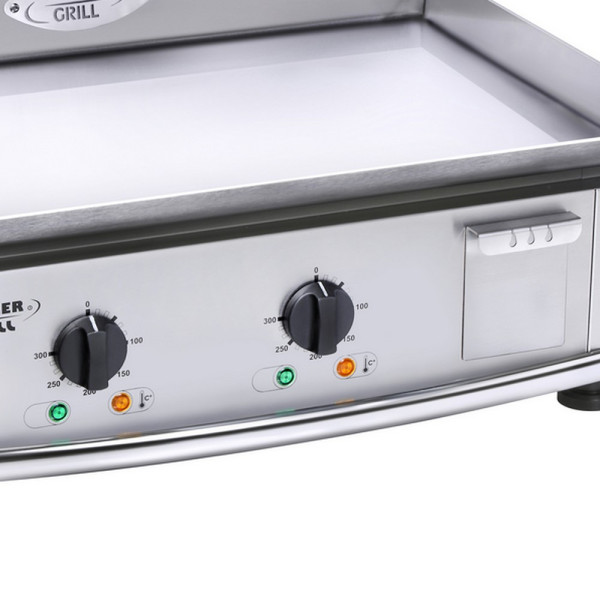 Roller Grill Plancha 600 stainless steel Electric 60x40cm PLI600EI